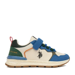 Sneakersy U.S. Polo Assn. EO-ALEX001K/6TY1 Écru