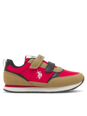 Sneakersy U.S. Polo Assn. NOBIK012A Czerwony