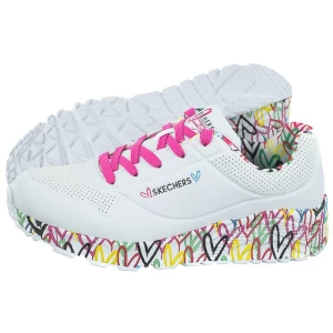 Zdjęcie produktu Sneakersy Uno Lite Lovely Luv White/Multi 314976L/WMLT (SK154-b) Skechers