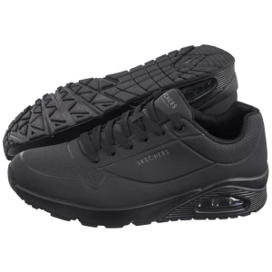 Sneakersy Uno Stand On Air Black 52458/BBK (SK153-d) Skechers