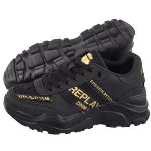 Sneakersy Vanessa Tape GWS7Z.000.C0007S RS7Z0007S 0006 Black/Gold (RP18-a) Replay
