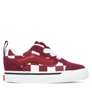 Sneakersy Vans Knu Skool Elastic Lace VN000D0KBRD1 Bordowy