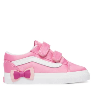 Sneakersy Vans Old Skool V Bow VN000E9WFRQ1 Różowy