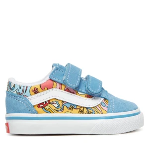 Sneakersy Vans Old Skool V VN000CS6BOX1 Błękitny