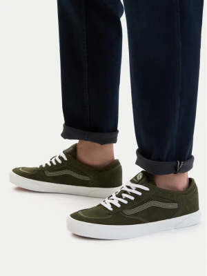 Sneakersy Vans Rowley Classic VN000SF450K1 Zielony