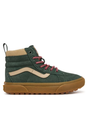 Sneakersy Vans SK8 Hi Insulated VN000V91TD81 Zielony ciemny