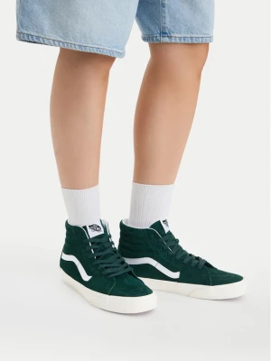 Sneakersy Vans Sk8-Hi VN000BW7EME1 Zielony