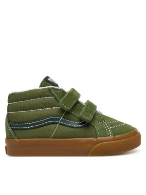 Sneakersy Vans Sk8-Mid Reissue V VN000Y0VGRK1 Zielony ciemny