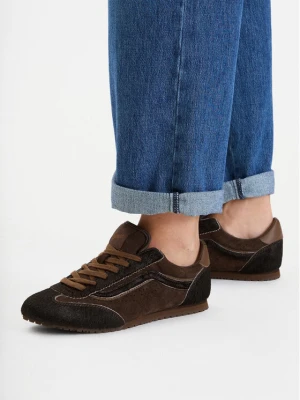 Sneakersy Vans Super Lowpro VN000D83BRO1 Brązowy