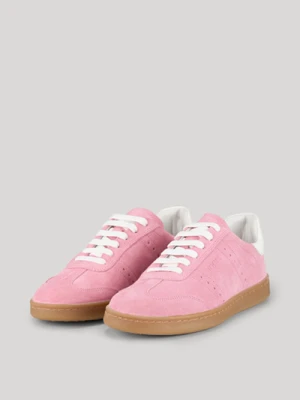 Sneakersy Velluto Isa w kolorze różowym Joop