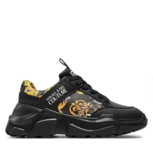 Sneakersy Versace Jeans Couture 76YA3SC2 Czarny