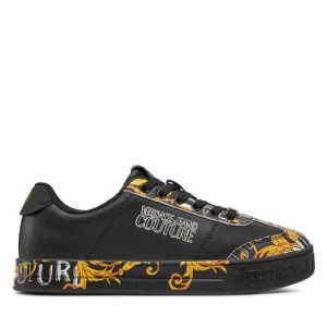 Sneakersy Versace Jeans Couture 76YA3SK6 Czarny