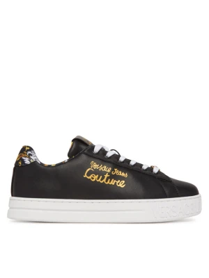 Sneakersy Versace Jeans Couture 78VA3SKL Czarny