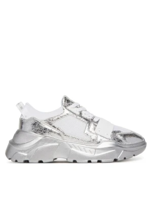 Sneakersy Versace Jeans Couture 78YA3SC4 Srebrny