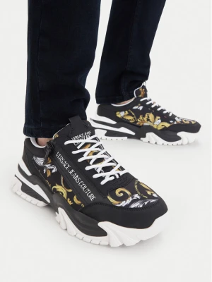 Sneakersy Versace Jeans Couture 78YA3SI5 Czarny