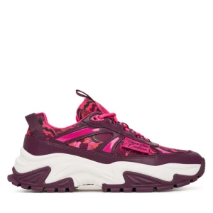 Sneakersy Versace Jeans Couture 79VA3SVG Bordowy