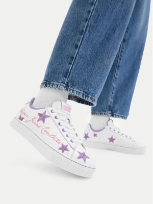 Sneakersy Versace Jeans Couture 80VA3SK4 ZPB74 MD7 Biały