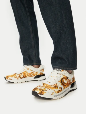 Sneakersy Versace Jeans Couture 80YA3SA1 Biały