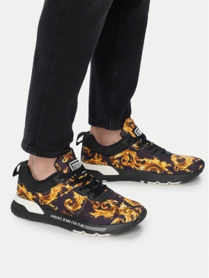 Sneakersy Versace Jeans Couture 80YA3SA1 Czarny