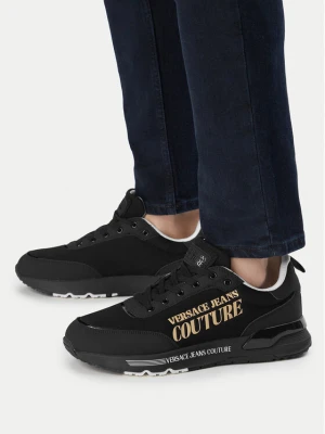 Sneakersy Versace Jeans Couture 80YA3SA5 Czarny