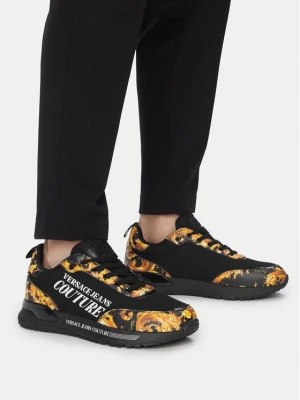 Sneakersy Versace Jeans Couture 80YA3SA5 Czarny