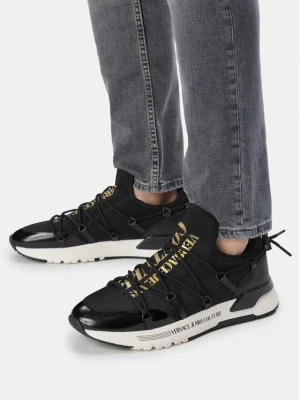 Sneakersy Versace Jeans Couture 80YA3SA6 Czarny