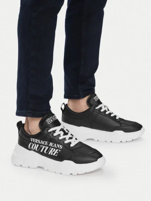 Sneakersy Versace Jeans Couture 80YA3SC1 Czarny