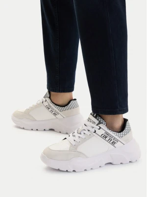 Sneakersy Versace Jeans Couture 80YA3SC2 Biały