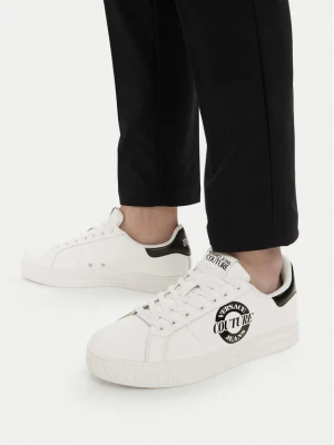Sneakersy Versace Jeans Couture 80YA3SK1 Biały