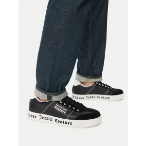 Sneakersy Versace Jeans Couture 80YA3SK6 ZPB82 Czarny