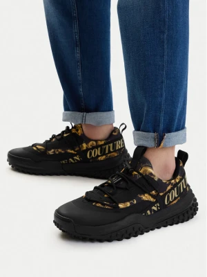 Sneakersy Versace Jeans Couture 80YA3SN2 Czarny