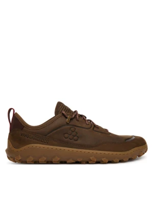 Sneakersy Vivo Barefoot Tracker Leather Low bracken 309623 01 Brązowy