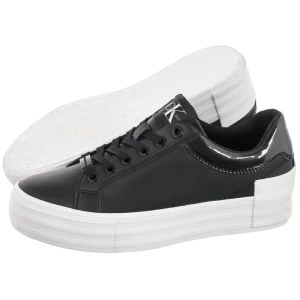 Sneakersy Vulc Flatform Bold Lth-Glossy YW0YW00867 BDS Black (CK215-a) Calvin Klein