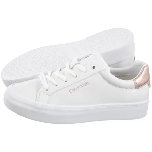 Sneakersy Vulc Lace Up Saff Fox W/Met Bt HW0HW02104 0K6 White/Metal Cameo (CK528-a) Calvin Klein