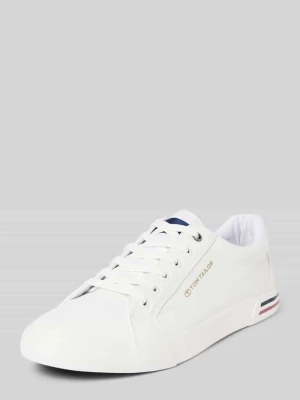 Sneakersy w jednolitym kolorze model ‘Basic’ Tom Tailor