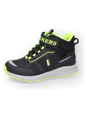 Dockers by Gerli Sneakersy w kolorze czarno-jaskrawozielonym rozmiar: 33