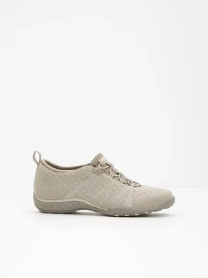 Sneakersy w stylu barefoot z elastyczną podeszwą BonPrix brązowy