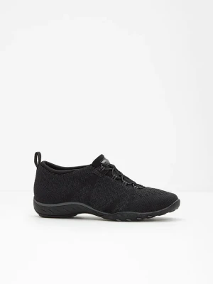 Sneakersy w stylu barefoot z elastyczną podeszwą BonPrix czarny