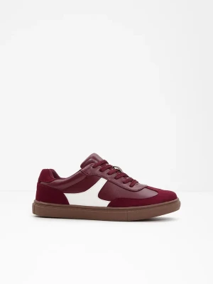 Sneakersy w stylu retro BonPrix czerwony