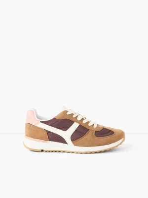 Sneakersy w stylu retro BonPrix fioletowy