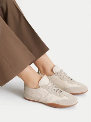 Sneakersy Weekend Max Mara 2615761074600 Écru Kremowy