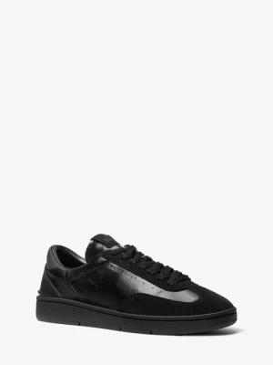Sneakersy Wilton ze skóry i zamszu Michael Kors CZARNY (Czarny)