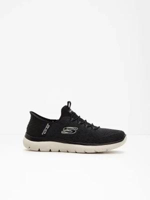 Sneakersy wsuwane Skechers BonPrix czarny
