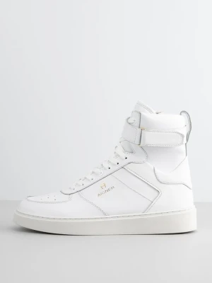 Sneakersy wysokie Aigner biały