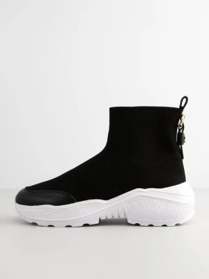 Sneakersy wysokie Aigner czarny