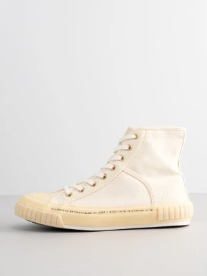 Sneakersy wysokie AllSaints biały