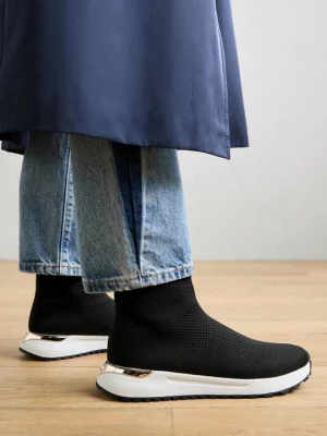Sneakersy wysokie Anna Field By Zalando czarny