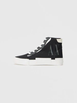 Sneakersy wysokie Armani Exchange czarny
