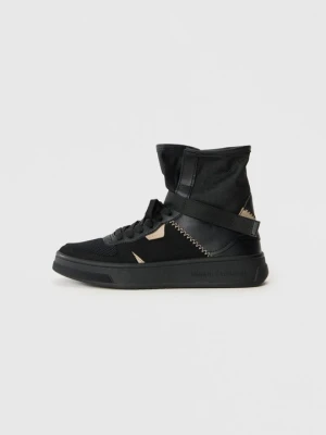 Sneakersy wysokie Armani Exchange czarny