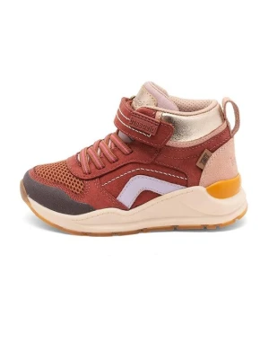 Sneakersy wysokie Bisgaard bordowy